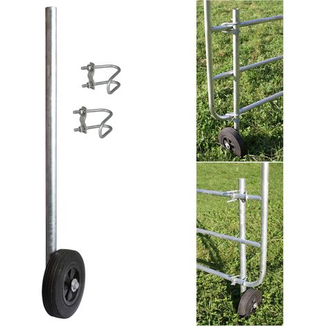Kerbl Stützrad für verstellbare Weidetore (1/4)