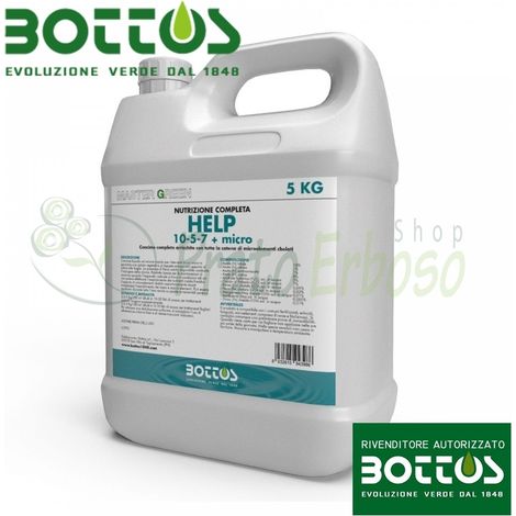 Ayuda 10-5-7 + micro - líquido Fertilizante para el jardín de 5 kg
