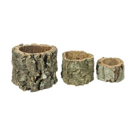 Cache pot en liège naturel - (1/2)