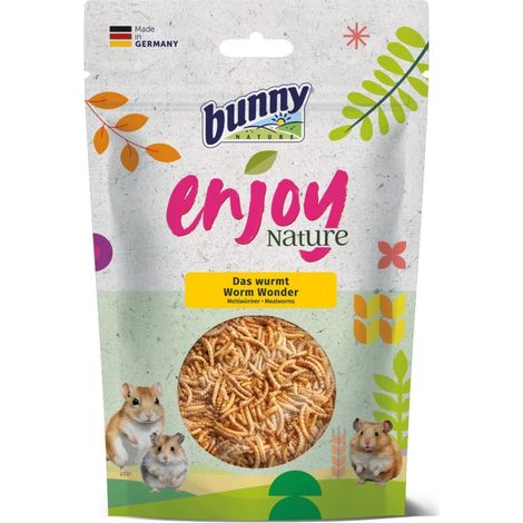 Bunny Nature Nagersnack enjoy Nature Das wurmt 60 g (1/2)