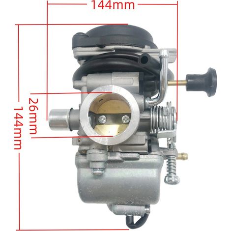 Carburateur GN125 4T EN125, GZ125, GS125 – Réf. 606-003 – Moto Suzuki – Système alimentation haute efficacité pulvérisation, démarrage à froid facile, excellente consommation, ensemble papillon. (1/5)