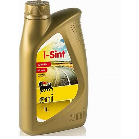 MaxTech - Olio Motore Lubrificante A 4 Tempi I-sint Eni/10w-40 1000ml Synthetic Technology - (1/3)
