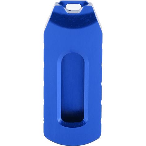 Boîtier de télécommande en alliage d'aluminium CNC pour clé HONDA FORZA 250/300 PCX 125/150, coque de protection bleue (1/5)