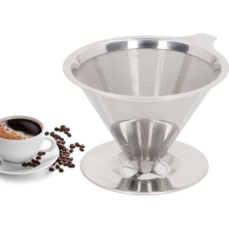Tasse à café monobloc en acier inoxydable 304 (1/5)