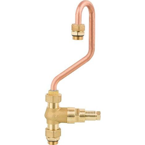 Soupape de decharge avec tube bypass pour unite de regulation au sol Easyflow
