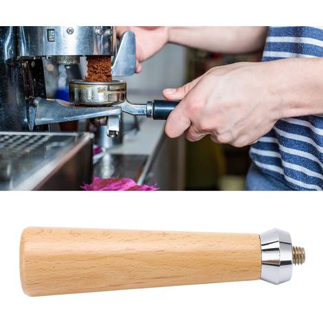 [Mango del portafiltro] [Mango del filtro de café de madera] [M10] [Madera de haya con diseño ergonómico] (1/5)