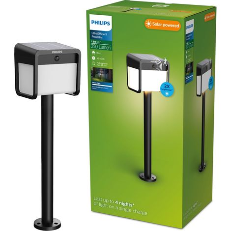 Philips Ezra Sobremuro (Negro) Luz blanca cálida - LED (1/5)