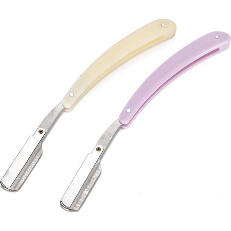 Tondeuse à barbe professionnelle portable, rasoir manuel pliable, outil de toilettage du visage pour homme (1/5)