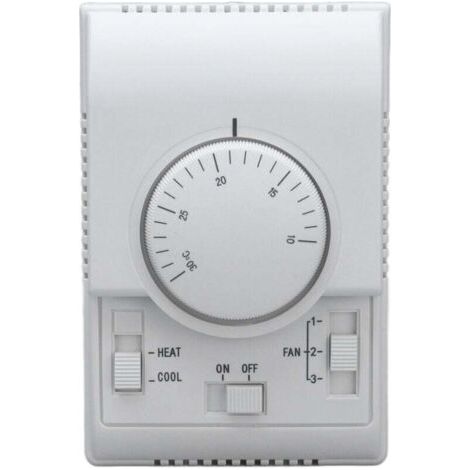 2-Way Mechanical Central Air Conditioning Thermostat Control Switch 110-220V Conditioner (1/4)
