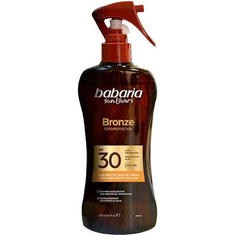 BABARIA SOL. ACEITE PROTECTOR SOLAR COCO BRONZE SPRAY SPF30 200 ML