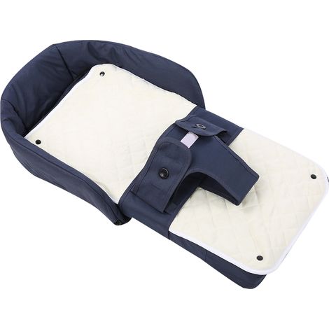 Sac à dos de lit portable pour bébé, siège-lit multifonction pour nouveau-né de 0 à 3 ans (bleu foncé, 72 x 41 x 15 cm) (1/5)
