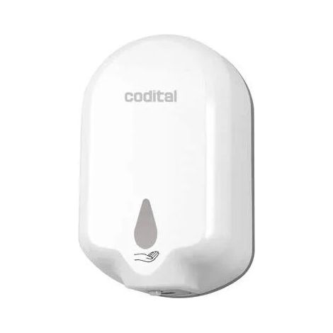 Dispenser automatico a parete per sapone liquido e gel disinfettante per le mani, a batteria