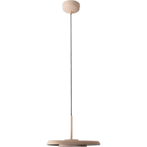 Suspension Deux crème double abat-jour LED 5W Maxlight (1/5)