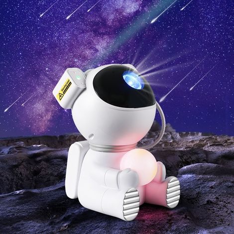 Projecteur de ciel étoilé astronaute avec galaxie, veilleuse. (1/4)