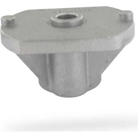 Blade hub for CASTELGARDEN Twincut F72/TC92/TC102/TC122/SD98/SD108 and HONDA lawnmowers - Replaces original part numbers 25463200/0, 125463200/0, 80225-Y09-003 - Height 36 mm - Groove depth 27 mm (1/5)