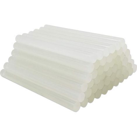 150 x 11mm Bâtons de Colle Thermofusible Adhésif Super Collant Transparent Universel Pack de 45PCS (1/5)
