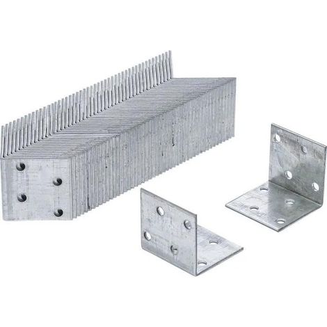 Winkelverbinder bgs do it yourself Silber 40 x 40 mm