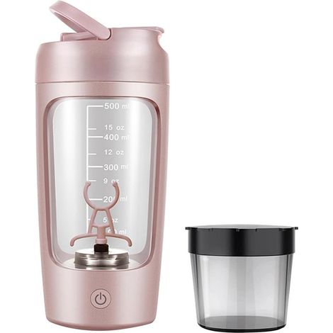 Vaso mezclador eléctrico - 650 ml - Rosa