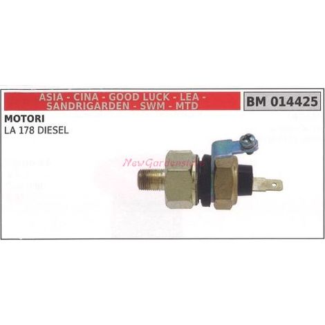 Interruptor de seguridad de aceite ASIA para motor LA 178 DIESEL 014425