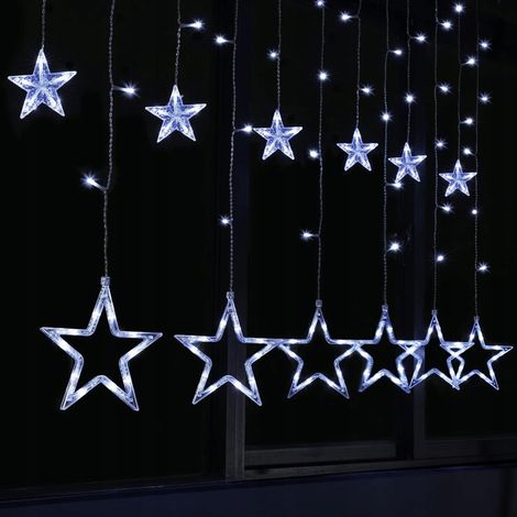 BLOOMWIN LED-Lichterkette mit 12 Sternen (1/4)