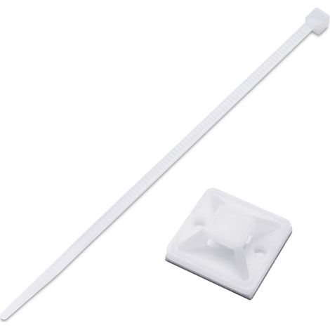 TRU COMPONENTS T1904CA038 Kabelbinder-Sortiment 100 mm 2.50 mm Natural 20 Teile (1/2)