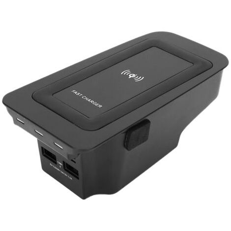Chargeur sans fil 15W, plaque de charge par induction compatible pour S60/V60/XC60/S90/V90/XC90 (1/4)