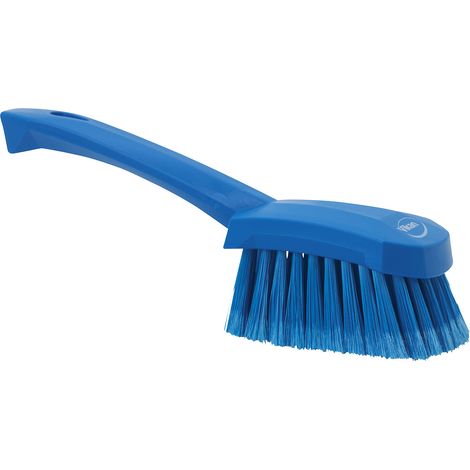 Vikan, Brosse manuelle à manche court, souple, épissé, lot de