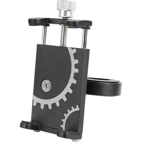Support téléphone vélo en aluminium 360° rotatif, porte-smartphone moto vélo ajustable (1/3)