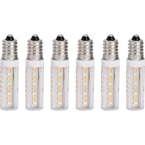de 6 ampoules LED E14 à 52 LED 3 couleurs petite ampoule de (1/4)