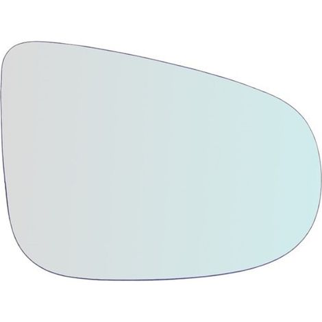 Vetro specchio retrovisore lato dx per volkswagen touran ii (1t3) dal 2010-2015 (1/5)