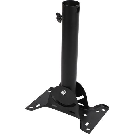 Kit de fixation pour antenne satellite sur toit, en acier inoxydable noir résistant aux intempéries, support de montage pour mât satellite Starlink V2 (kit Internet Starlink). (1/5)