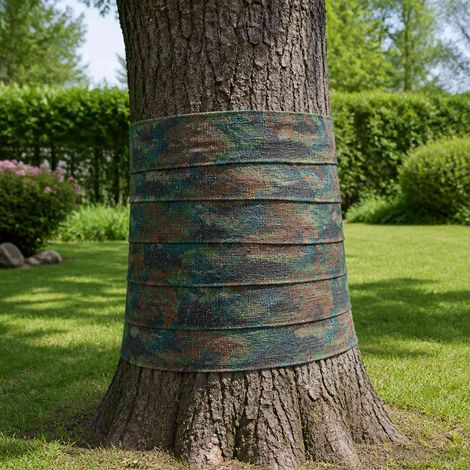 Rouleau de jute 25 x 2500 cm Camouflage (1/5)