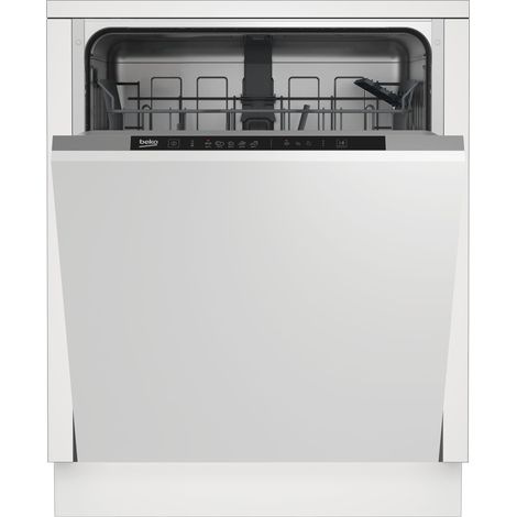 Beko DIN35321: Lavastoviglie a Scomparsa Totale, 60 cm, 13 Coperti. Posizionamento dell'apparecchio: A scomparsa totale, Dimensione: Dimensione massima (60 cm), Colore della porta: Bianco. Numero d... (1/5)