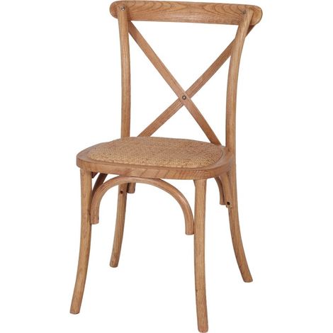 AUTRES Chaise en bois avec un style bistrot - modèle 018 - naturel (1/4)