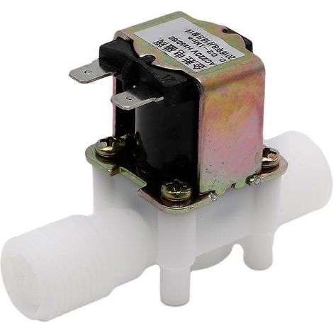 Électrovanne AC220V pour vanne magnétique N/C, détecteur de débit d'eau/air N/C (1/5)