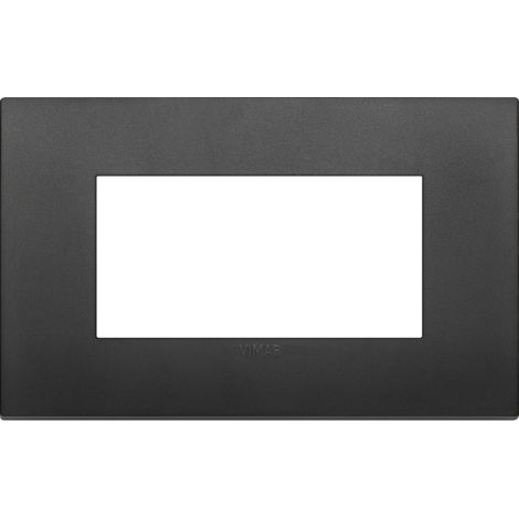 VIMAR - 19654.71 Placa negra clásica 4M