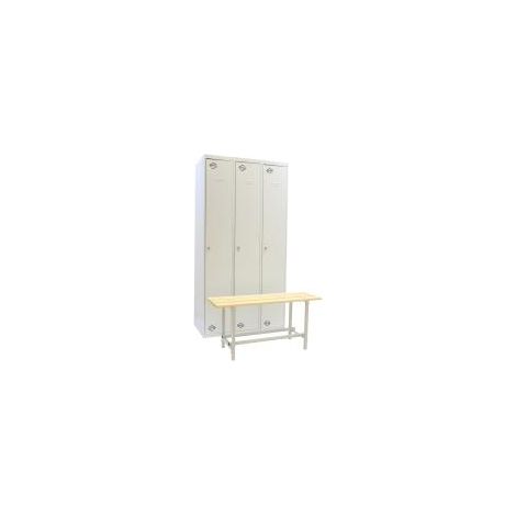 Pack Simonrack Simonlocker armadio tre corpi panca spogliatoio