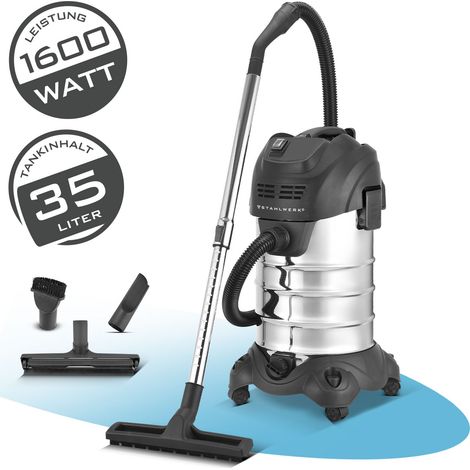 STAHLWERK VCL-1600 ST aspirapolvere a umido e a secco con 1600 W 35 litri