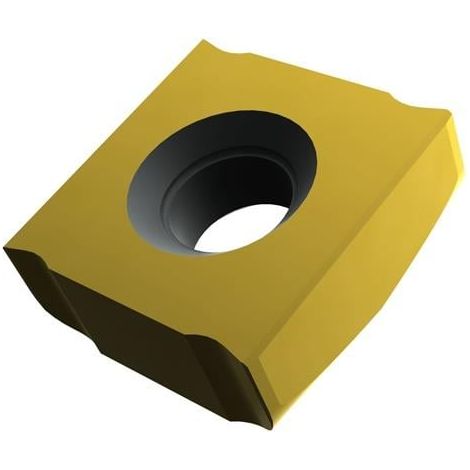 Wendeschneidplatte ISO SNHQ 120515TRL:M8340 D. 5mm PVD beschichtet Farbe Gold (1/2)