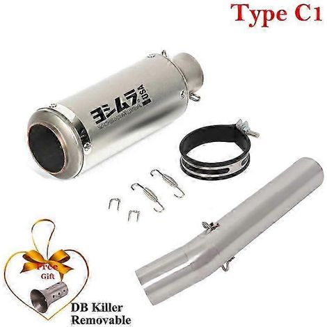 Tubo De Escape Para Motocicleta, Silenciador Db Killer Para Honda Cb1300 2003-2015, Yamaha Fzs 600 Fazer 1998 - 2003( Type C1) (1/5)