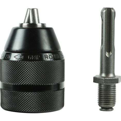 TIMCO 1/2" Keyless Chuck & SDS Plus Adaptor Set - 1/2"