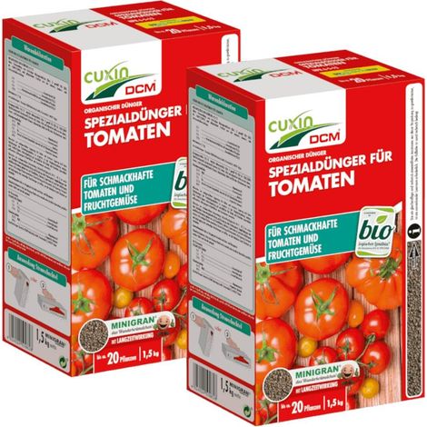 Engrais pour tomates Cuxin 3 kg - Engrais pour tomates, légumes, fruits, jardin - Biologique, bio, écologique