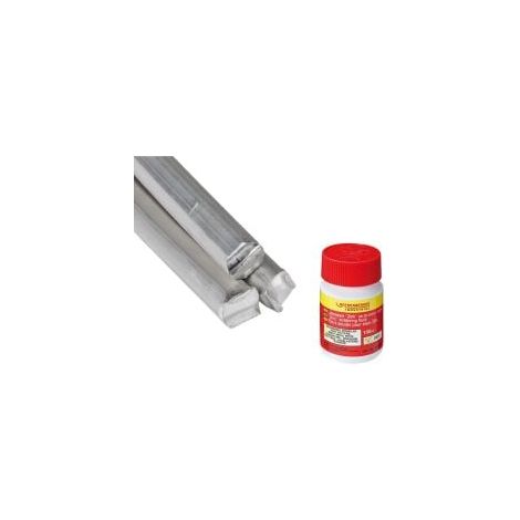 ROTHENBERGER Industrial Set Étain à souder en bâtonnets 650 g avec Flux de brasage 100 ml - 1500004955