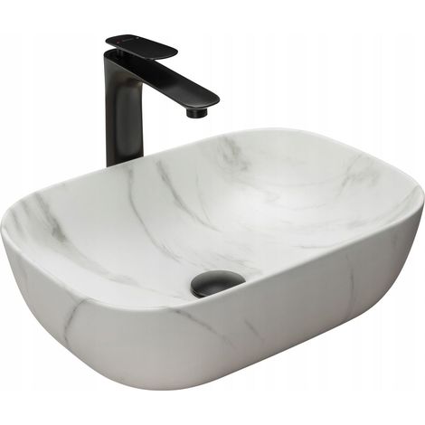 Countertop Basin REA Belinda Marble Mat (1/5)