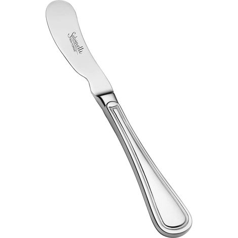 Salvinelli Queen set 12 spalmaburro acciaio inox 18/10 2,5 mm (1/4)