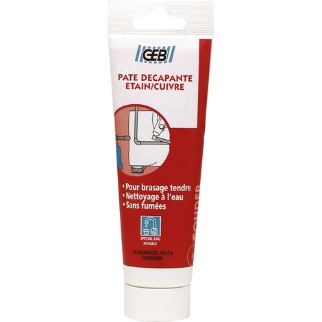 Entkalkende Paste für Zinn/Kupfer Tube 125 ml - Geb