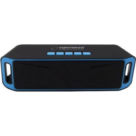 Esperanza Bt Altoparlante Fm Folk Nero/Blu (1/3)