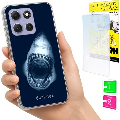 Funda para Motorola Moto G86 Power, carcasa trasera con foto y cristal 9H. (1/5)