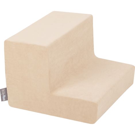 KiddyMoon Schaumstoff-Spielplatz Velvet PPZV-211 Beige Sand Stufen Spielplatz Spielzeug (1/3)