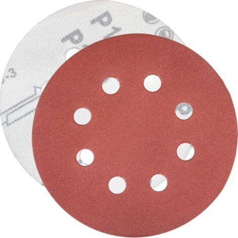 1200 Schleifscheiben, Schleifscheiben, Körnung 125 mm, ideal zum Schleifen/Polieren/Entrosten, HSDPS5M100, Packung mit 100 Stück (1/4)